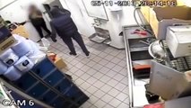 Machete wielding robbers took £300 from Subway worker