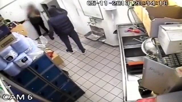 Machete wielding robbers took £300 from Subway worker