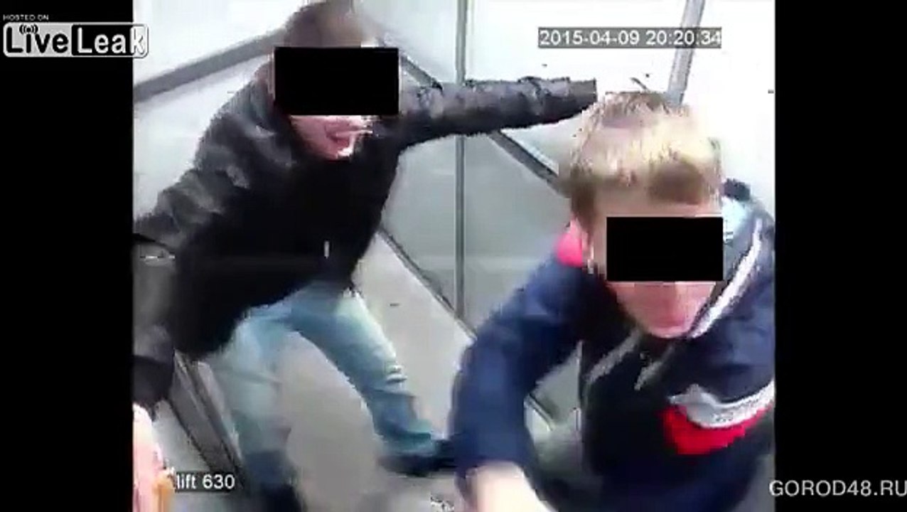 How to Beat Sh$t Out of an Elevator in Russia