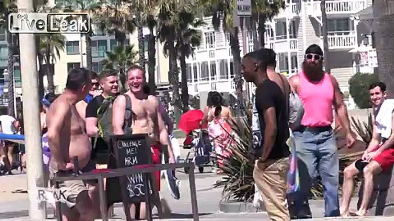 Extreme Arm Wrestling Challenge Prank