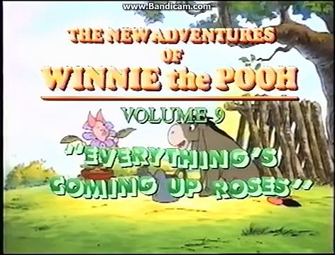 Opening To The New Adventures Of Winnie The Pooh:Everything's Coming Up Roses 1992 VHS