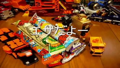 よみがえるミニプラ 炎神合体ガンバルオー G6 stop motion power rangers