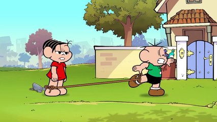 Turma da Mônica  Amarra ou larga do pé, Cebolinha!