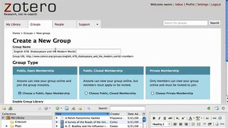 Introduction to Zotero Groups