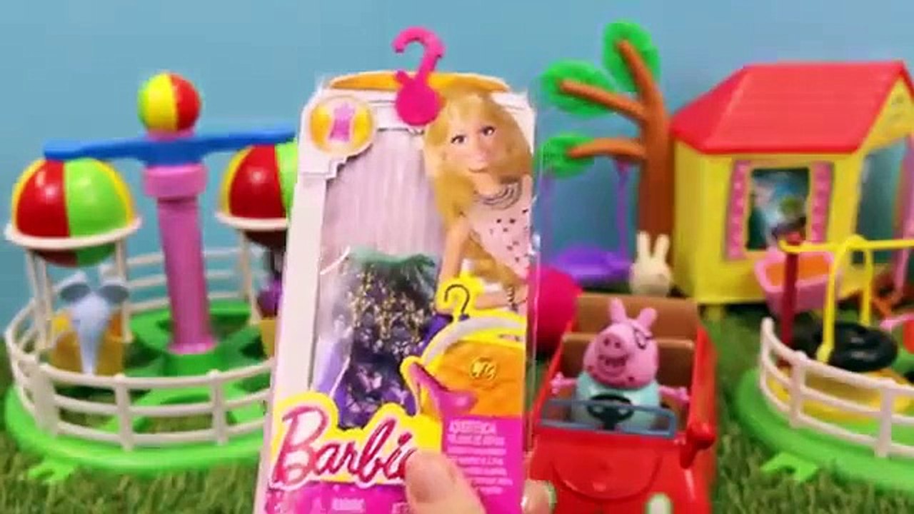 Peppa Pig Surprise Eggs Toys with Disney Frozen Elsa and Mickey Mouse Opening Shopkins