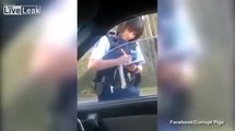 NZ man aggressively argues with officer over fine then speeds off