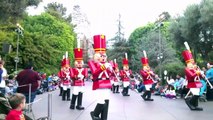 Disney Characters Falling Over At Disneyland