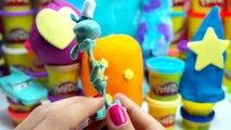 Spongebob barbie Peppa Pig Surprise eggs Play Doh Cars 2 Frozen toys