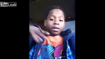 Where Are His Parents At?  10 Year Old Smoking Weed.....