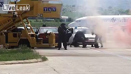 SPECIAL POLICE FORCE, ANTI - TERROR DRILL