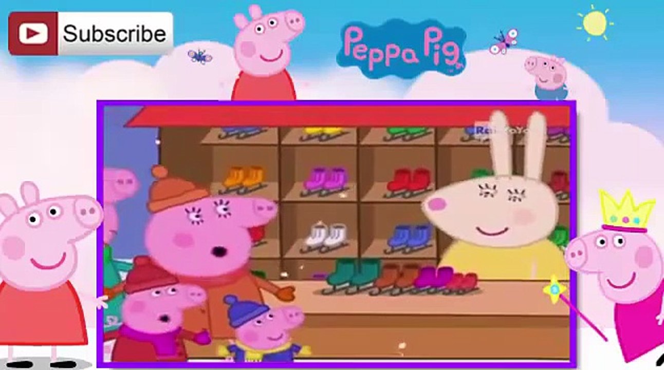 Peppa Pig Italiano Nuovi Episodi 2015   EP 6 Pattinaggio sul ghiaccio