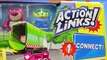Toy Story Action Links Junkyard Escape Toy Review Superheroes Spiderman and Superman Ride Play Set