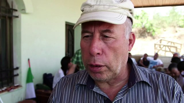 Palestinos protestan contra asentamientos