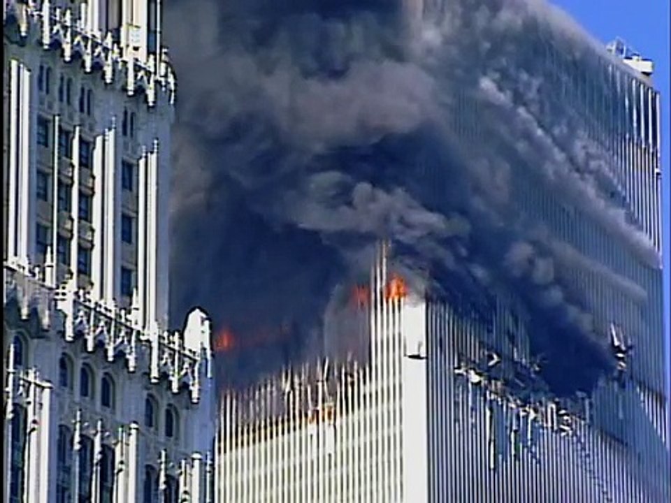 9_11_2001 - This video was taken directly across the WTC site from the top of an