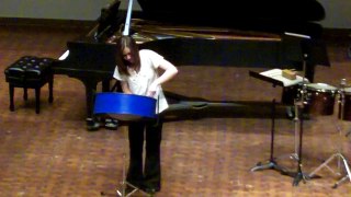 2011 Sarah Harris Sr Recital Texas Tech University steel pan