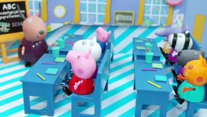 learn the abc for Children Learning Alphabet with peppa pig Toys