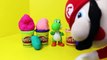 Super Mario Surprise Play Doh Eggs with Yoshi Princess Peach Donkey Kong Diddy Kong Fireball Mario
