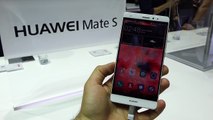 Huawei Mate S quick demo @ IFA 2015