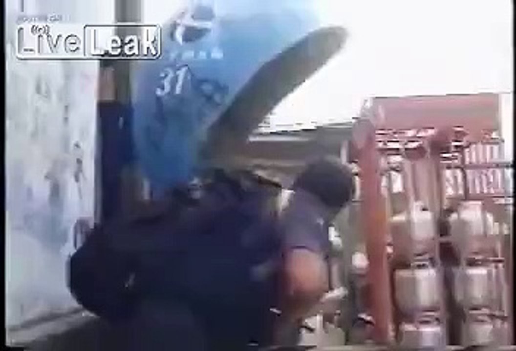 Brazilian Police Killing A Drugdealer In A Favela