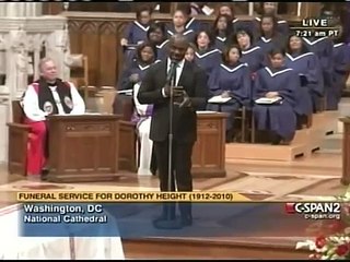 STAND - BEBE WINANS SALUTES DR. DOROTHY HEIGHT