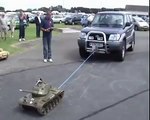Model Tank Pulls Jeep