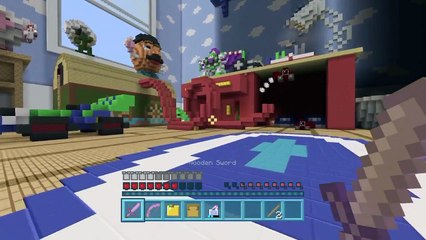 Minecraft PS4 Disney Pixar Hunger Game