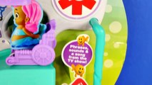 PLAY DOH Bubble Guppies Check Up Center Peppa Pig Hospital Doctor Music and Songs Toy