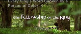 Every Single Word Spoken by a Person of Color in 'The Lord of the Rings' Trilogy