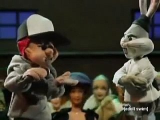 Elmer Fudd and Bugs Bunny Rap Battle