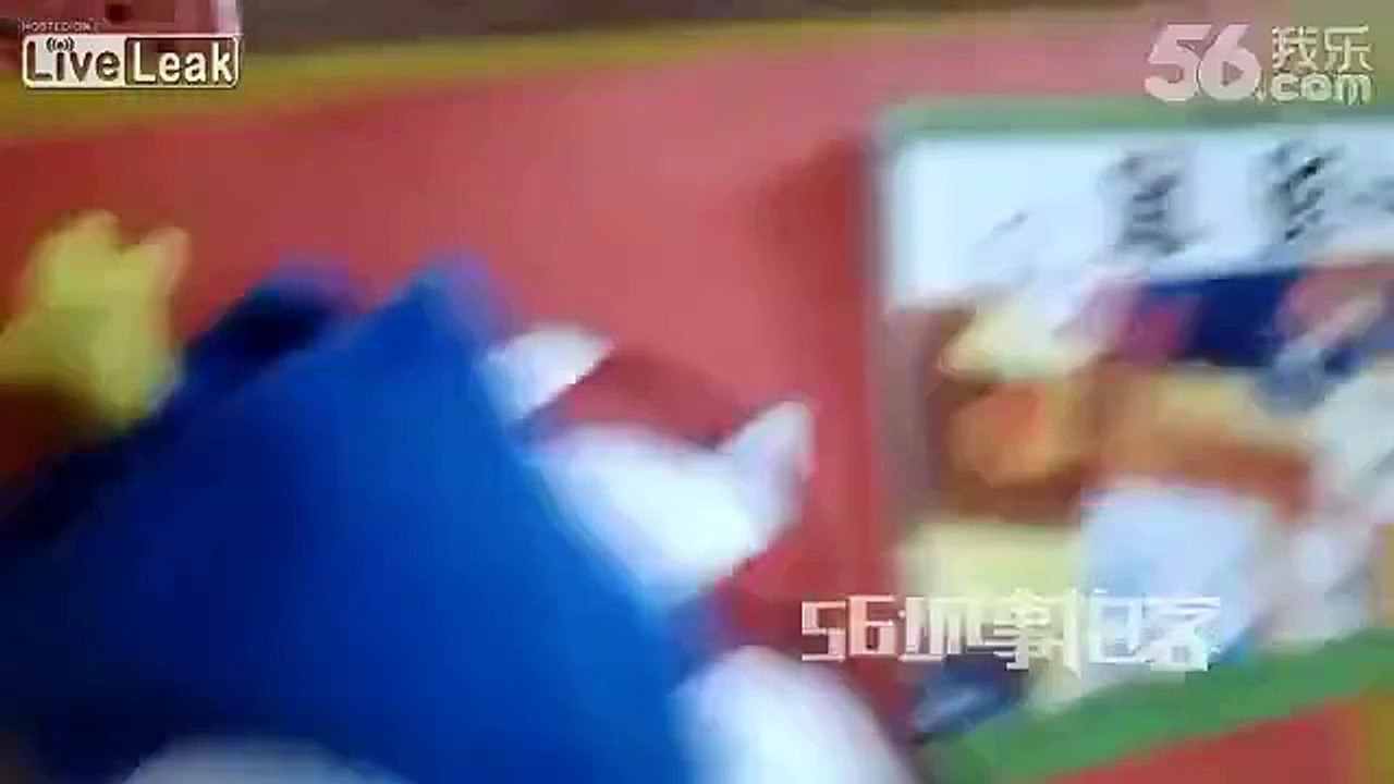 Abusive teacher hits kids in hand at kindergarten