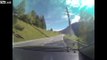 Weekend ride trough swiss mountains ends in frontal crash