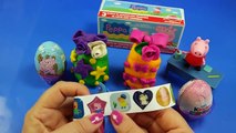 Play doh videos Peppa pig Barbie Girl Kinder surprise eggs PLAY DOH gift package eggs