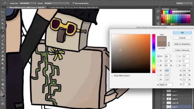 Minecraft Style - A Parody of PSY's Gangnam Style Speed Art