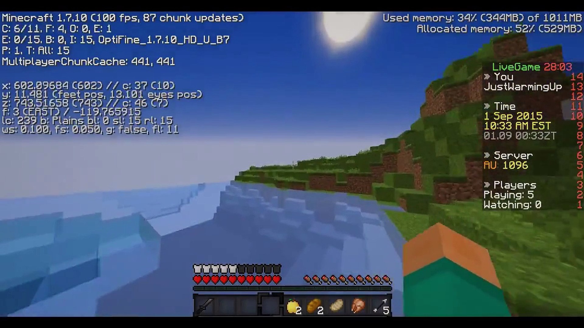 No Secondaries Challenge Minecraft Survival Games 15 Video Dailymotion