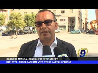 BARLETTA | Nuova caserma VVF verso la realizzazione