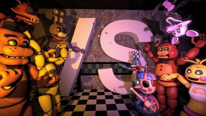 SFM FNAF Bonnie Chica Dance Over Night