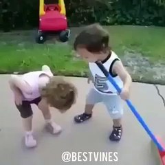 A friend who had his friend kissing in her wound