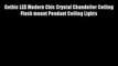 Gothic LED Modern Chic Crystal Chandelier Ceiling Flush mount Pendant Ceiling Lights