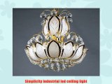 Gothic Modern Gold Crystal Ceiling 5 Light Pendant Lamp Fixture Lighting Chandelier
