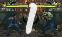 Ultra Street Fighter IV battle: Fei Long vs Zangie
