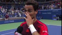 Rafael Nadal vs Fabio Fognini INTERVIEW US OPEN 2015