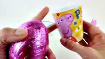 Peppa Pig Mealtime Chocolate Surprise Egg Toys Play Doh Food Peppa s Kid Kitchen Juguetes de Cocina