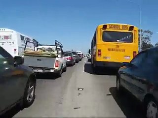 Lane splitting Los Angeles