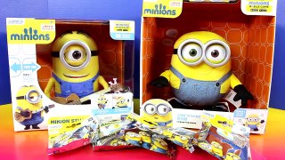 Minions Sing N Dance Bob With Interacting Minion Stuart With Guitar Plus Surprise Toy Bags