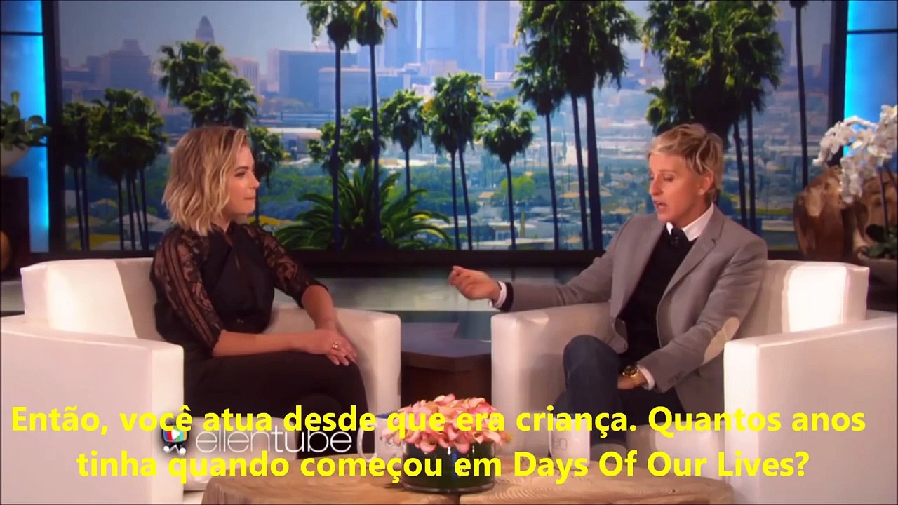 Ashley Benson no "The Ellen Degeneres Show" [Legendado]
