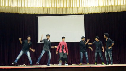 Sahrdaya college Hostel day 2015 Boys Group Dance