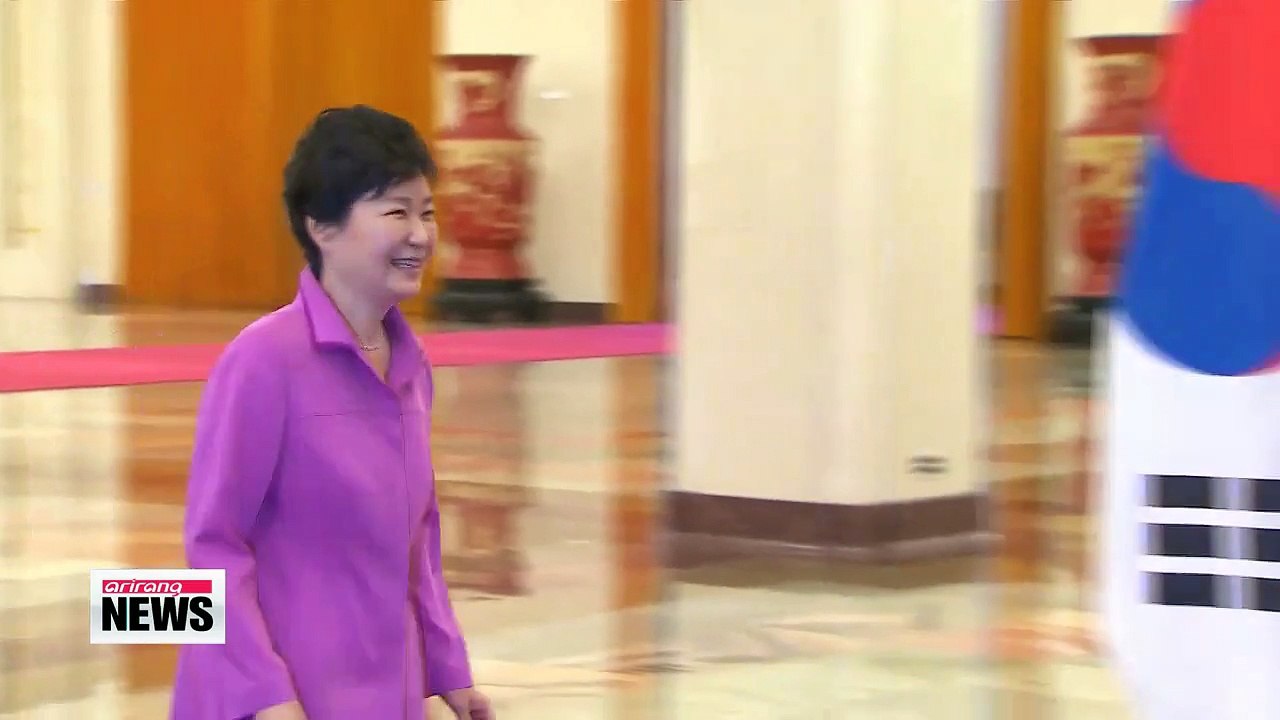 S. Korea, China agreed to cooperate on inter-Korean reunification: President Park