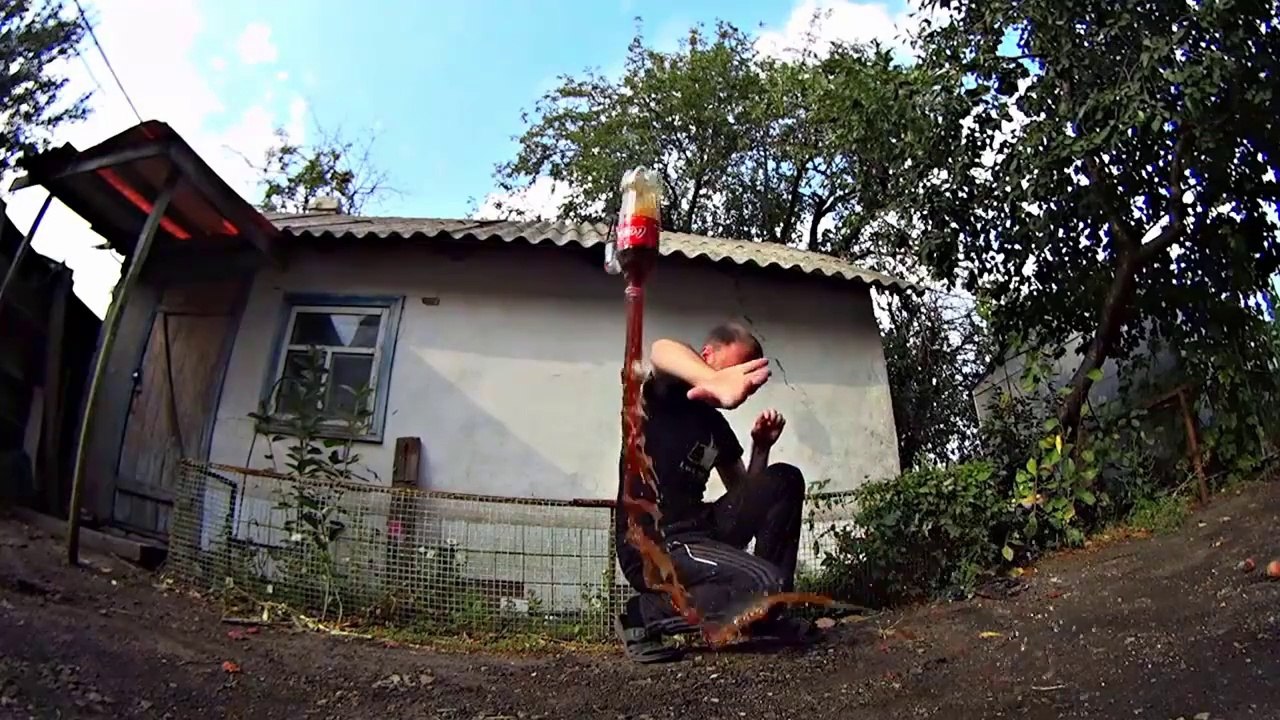 Coca-Cola + Propane = Fusée