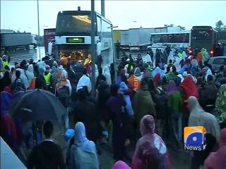 Thousands of Syrian refugees reach Austria - Geo Reports - 05 Sep 2015