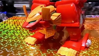 よみがえるガオライオン power rangers stopmotion